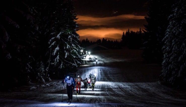 ski randonnee nuit ski de fond nocturne