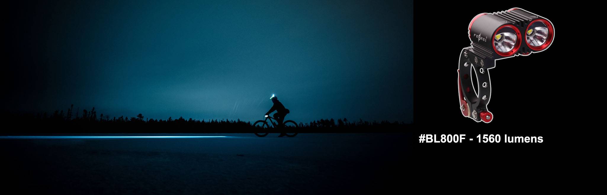 Pharede vélo à LED rechargeable